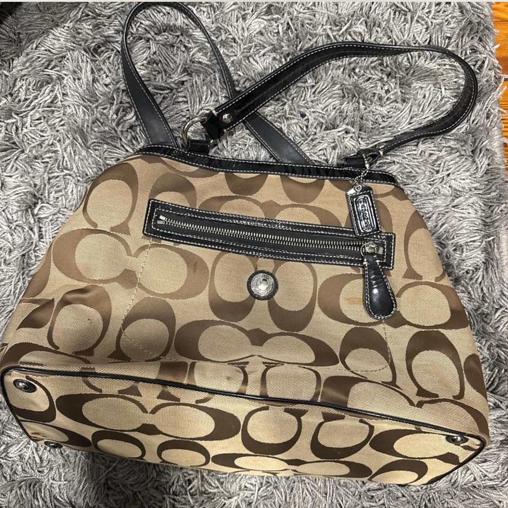 Vintage Coach tote bag
